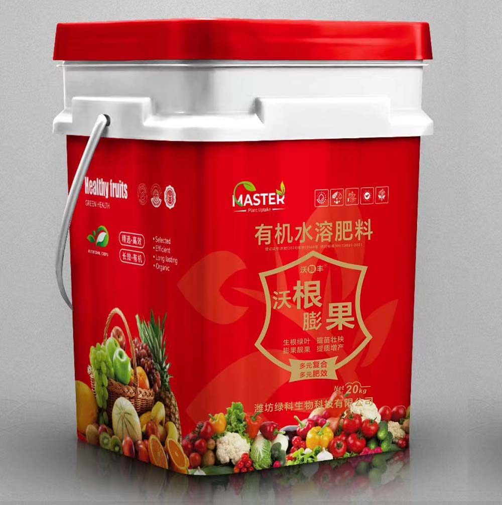 沃根膨果20kg桶裝有機(jī)水溶肥料 綠科